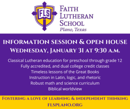 Join us for an information session and open house