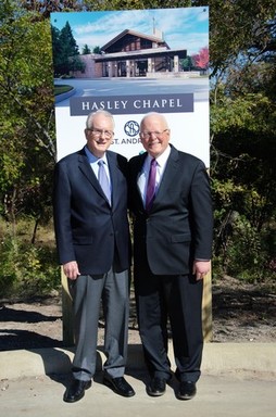 Groundbreaking for the Hasley Chapel at St. Andrew